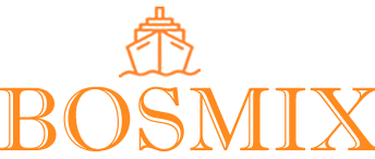 Bosmix international shipping logo